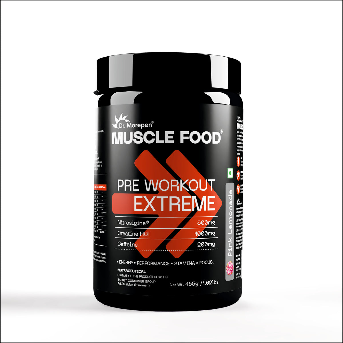 Pre-workout Extreme Pink Lemonade