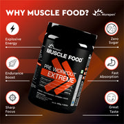 Pre-workout Extreme blue Raspberry