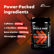 Pre-workout Extreme blue Raspberry