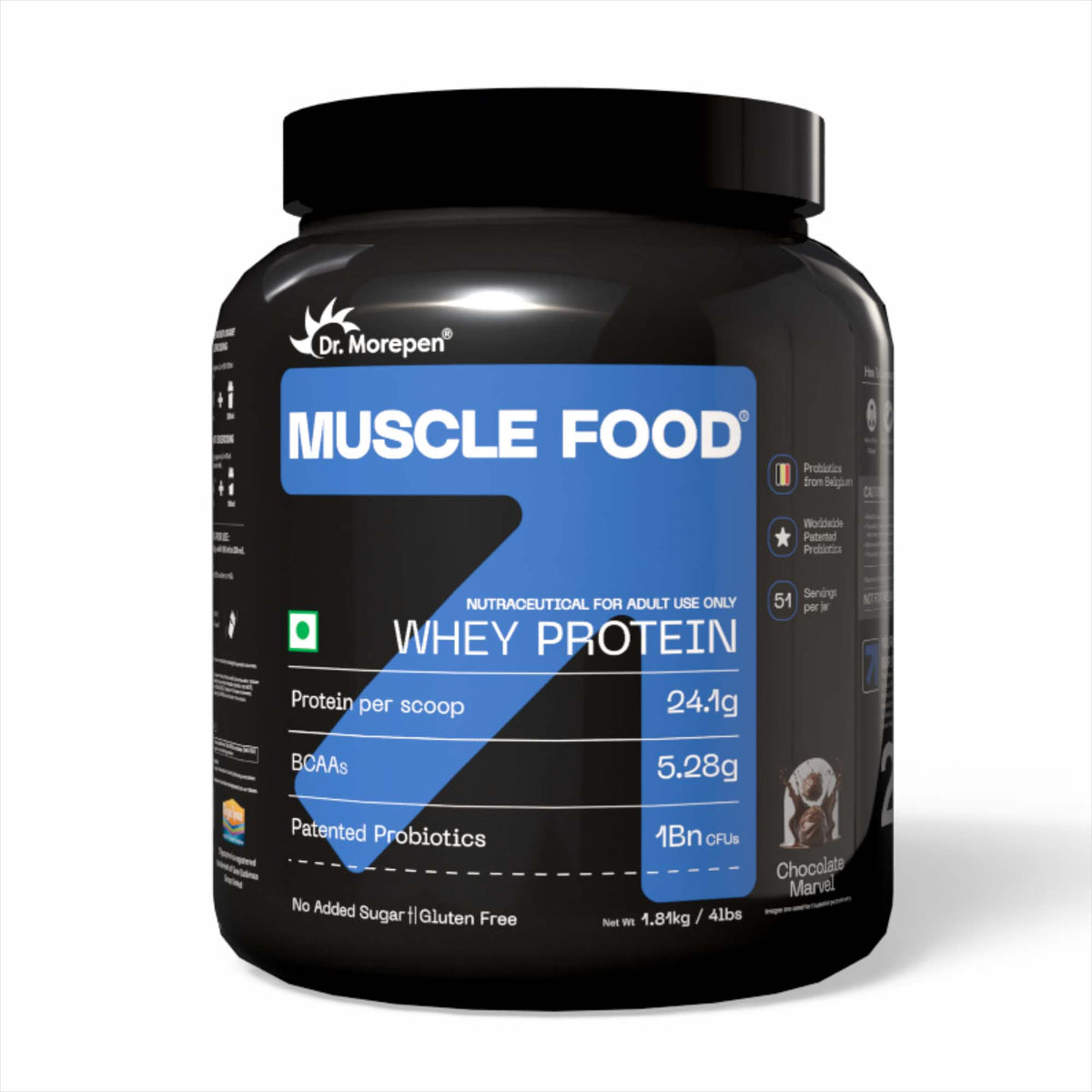 Muscle Food Whey Protein Chocolate marvel