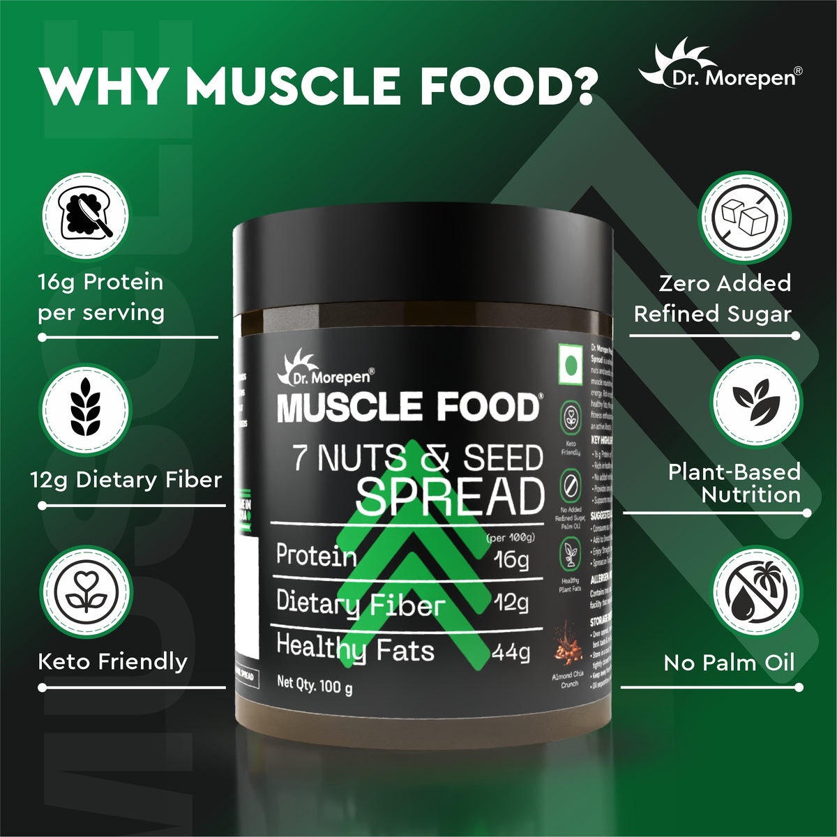 Muscle Food 7 Nut & Seed Spread
