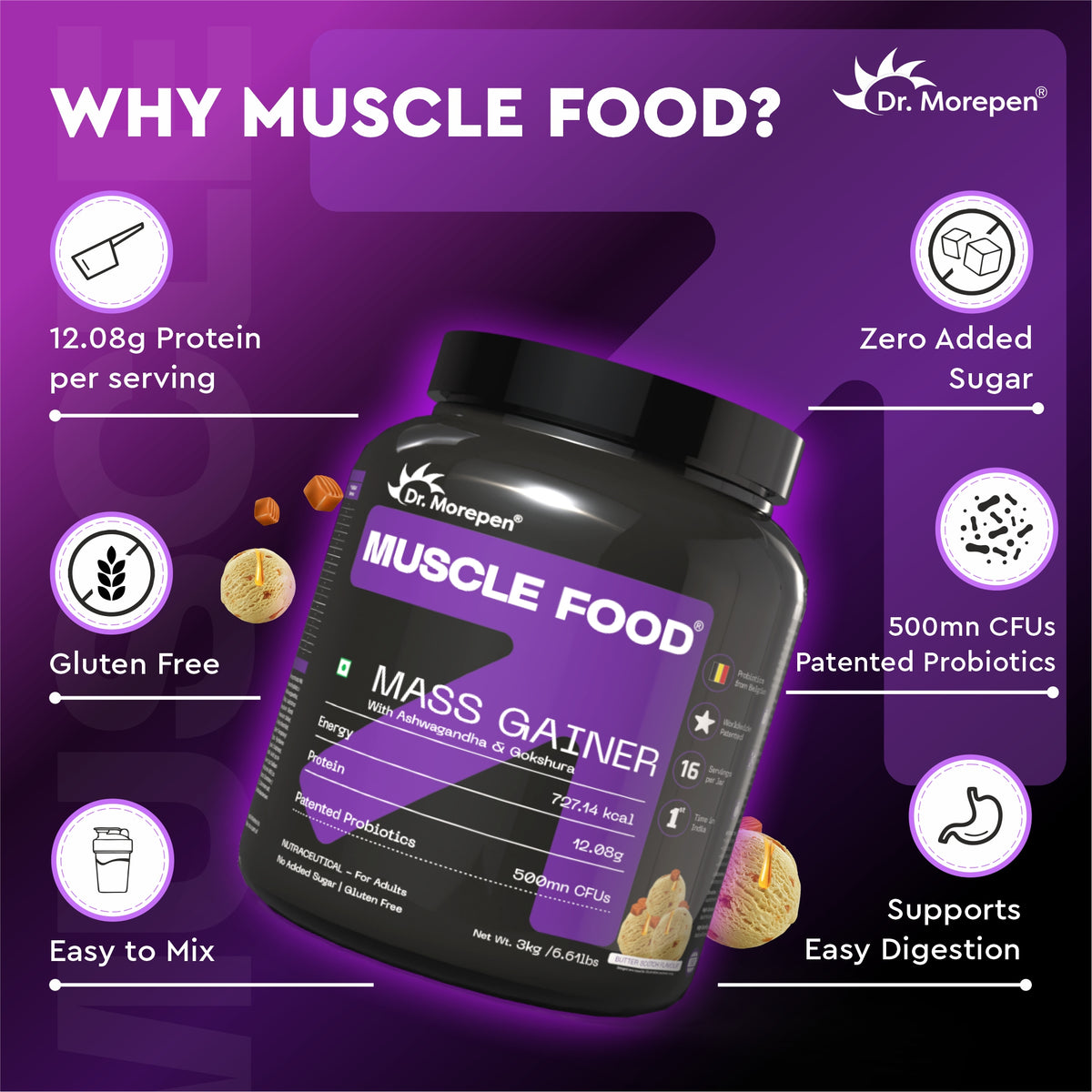Mass Gainer Butterscotch