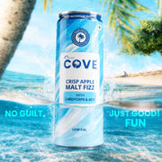 Cove Crisp Apple Malt Fizz  with Cordyceps & ACV  low cal