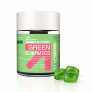 Muscle Food Super Green Gummies(Green Apple)