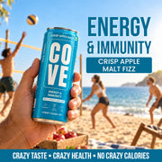 Cove Energy and Immunity Crisp Apple Malt