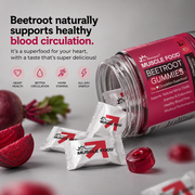 Muscle Food BeetRoot Gummies(Strawberry Flavour)