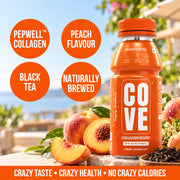 Cove Collagen Boost Peach Iced Tea