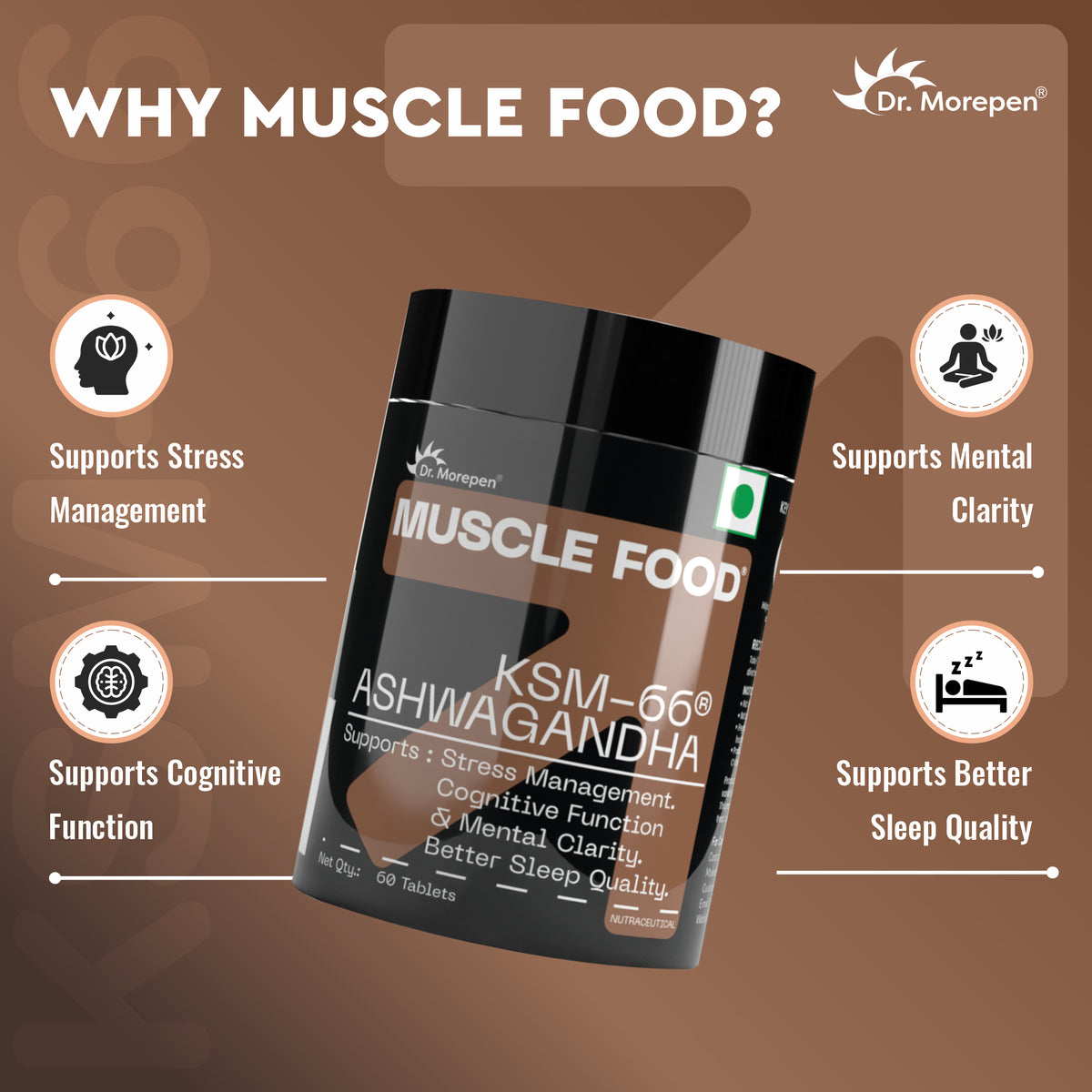 Muscle Food KSM-66 Ashwagandha