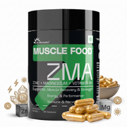 Muscle Food ZMA ZINC +MAGNESIUM + VITAMIN B6