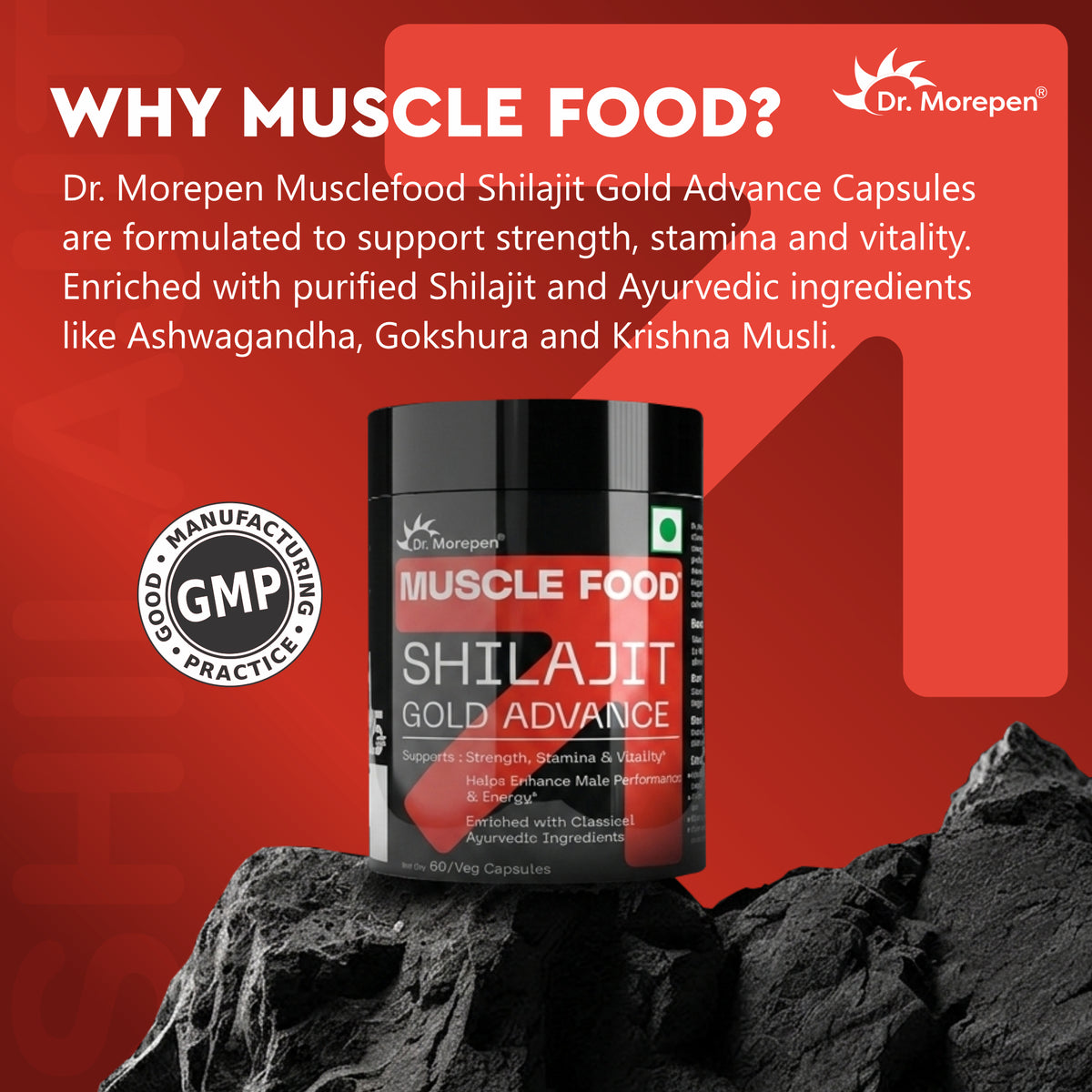 Muscle Food Shilajit  GoldAdvance