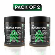 Muscle Food 7 Nuts & Seed Spread Pack of 2