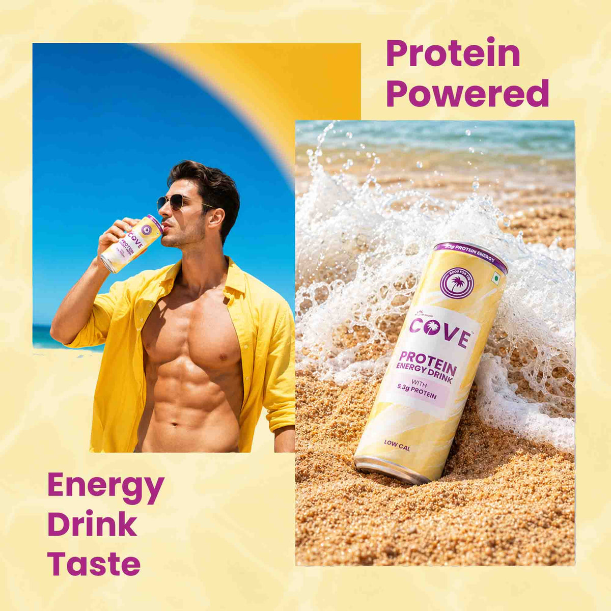 Cove Collagen Iced Tea Low Cal (14) Peach Flavour